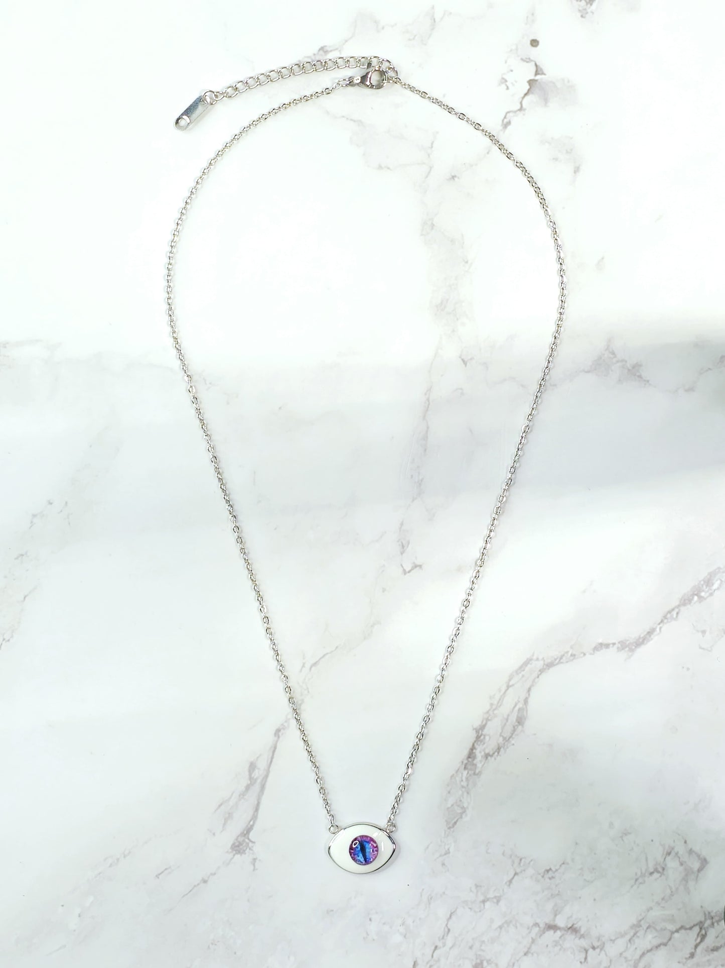 Collar Ojo - Morado