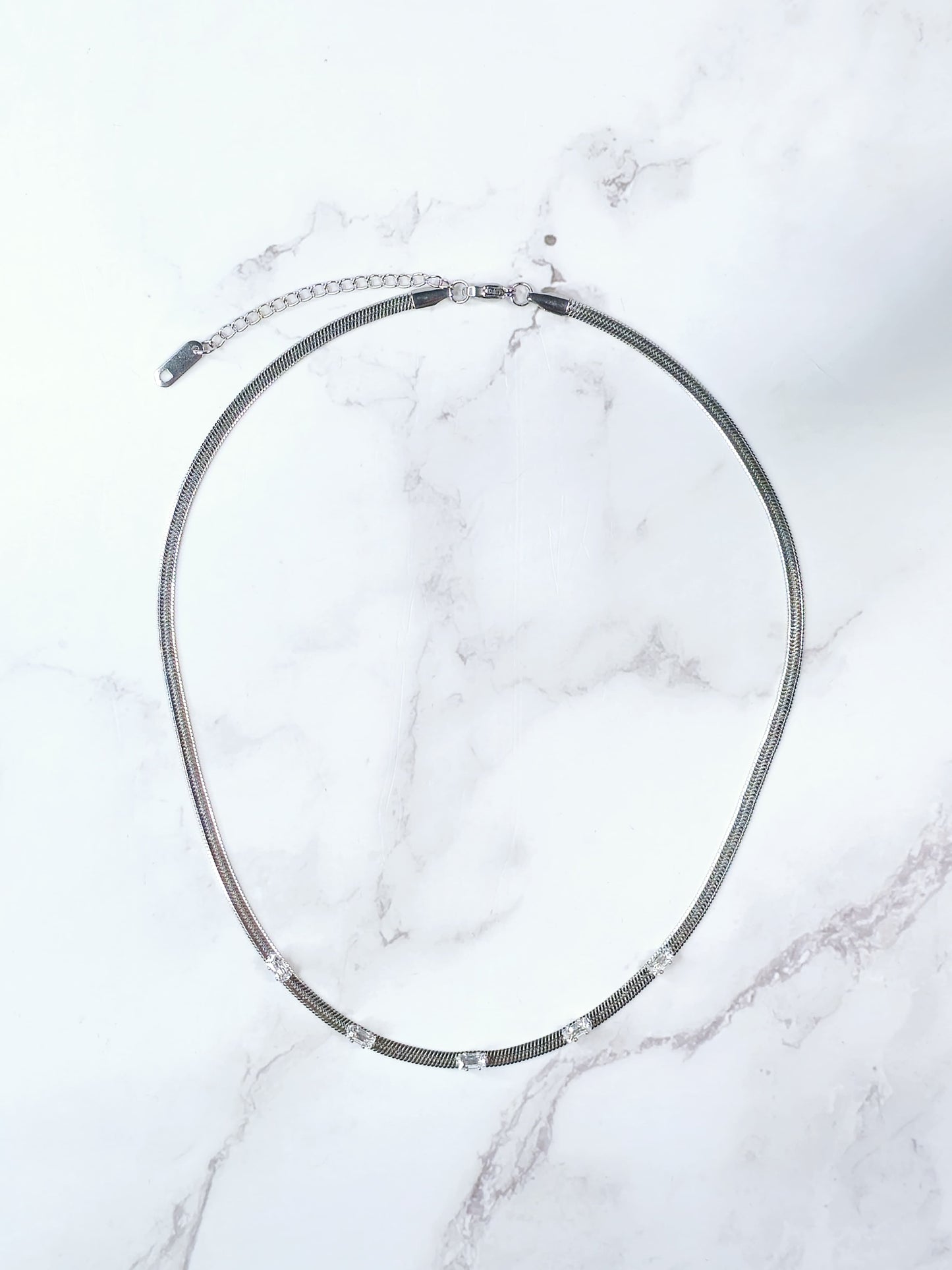 Collar Zirconias Blancas