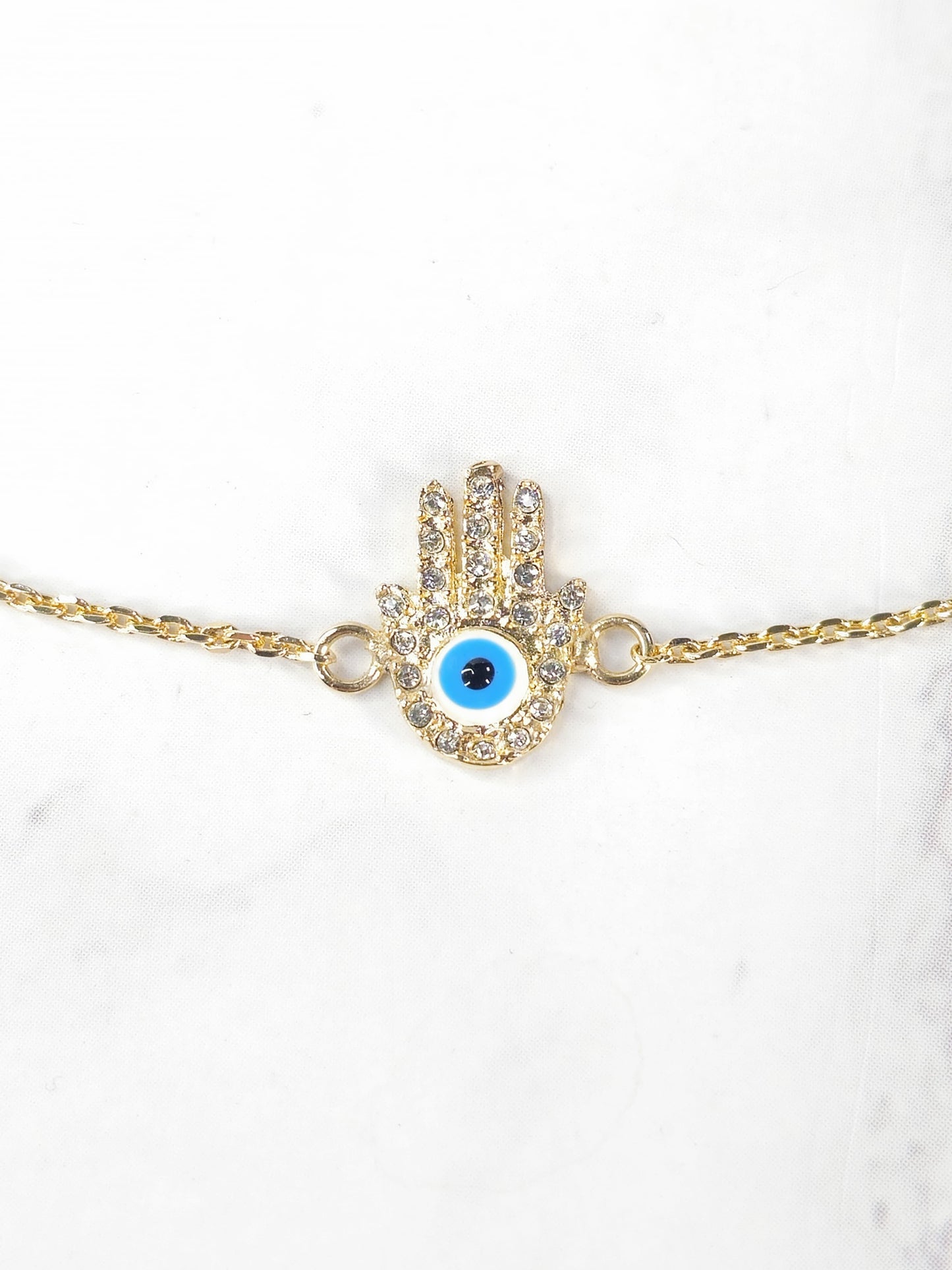 Pulsera Mano de Fatima - Oro Laminado