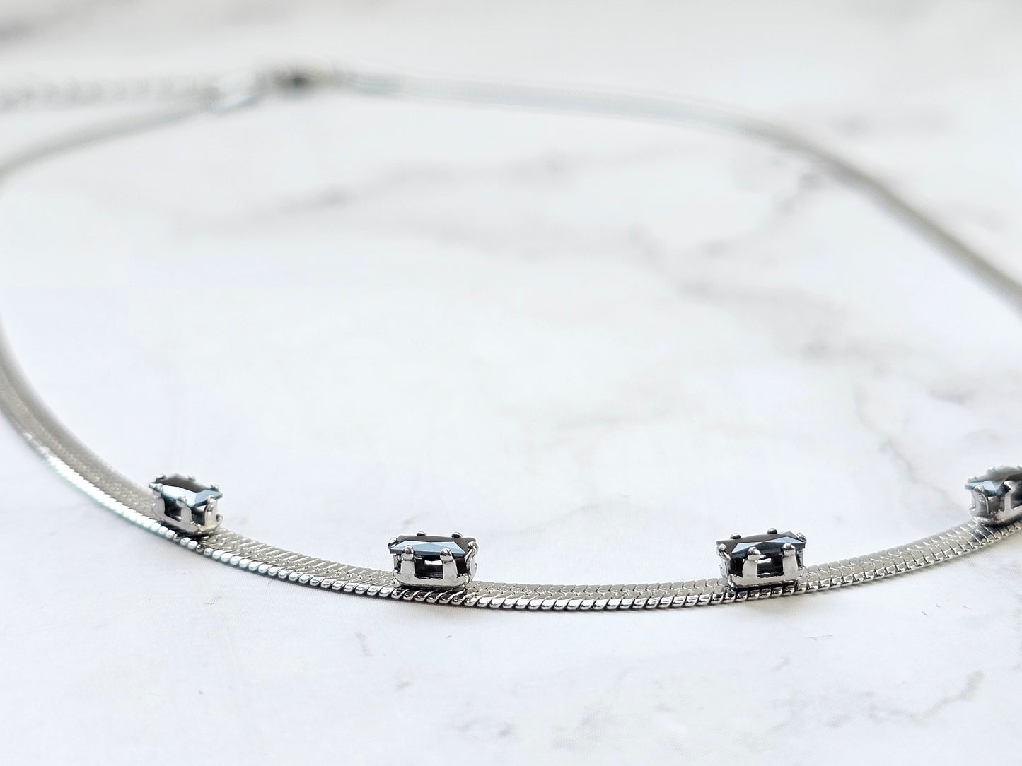 Collar - Zirconia Negra