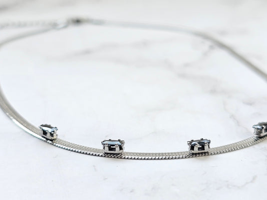 Collar - Zirconia Negra