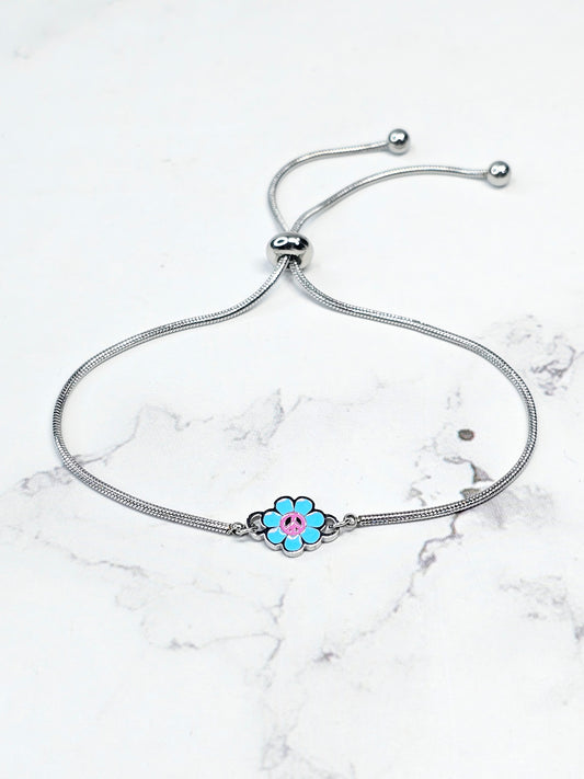 Pulsera Flor - Amor y Paz