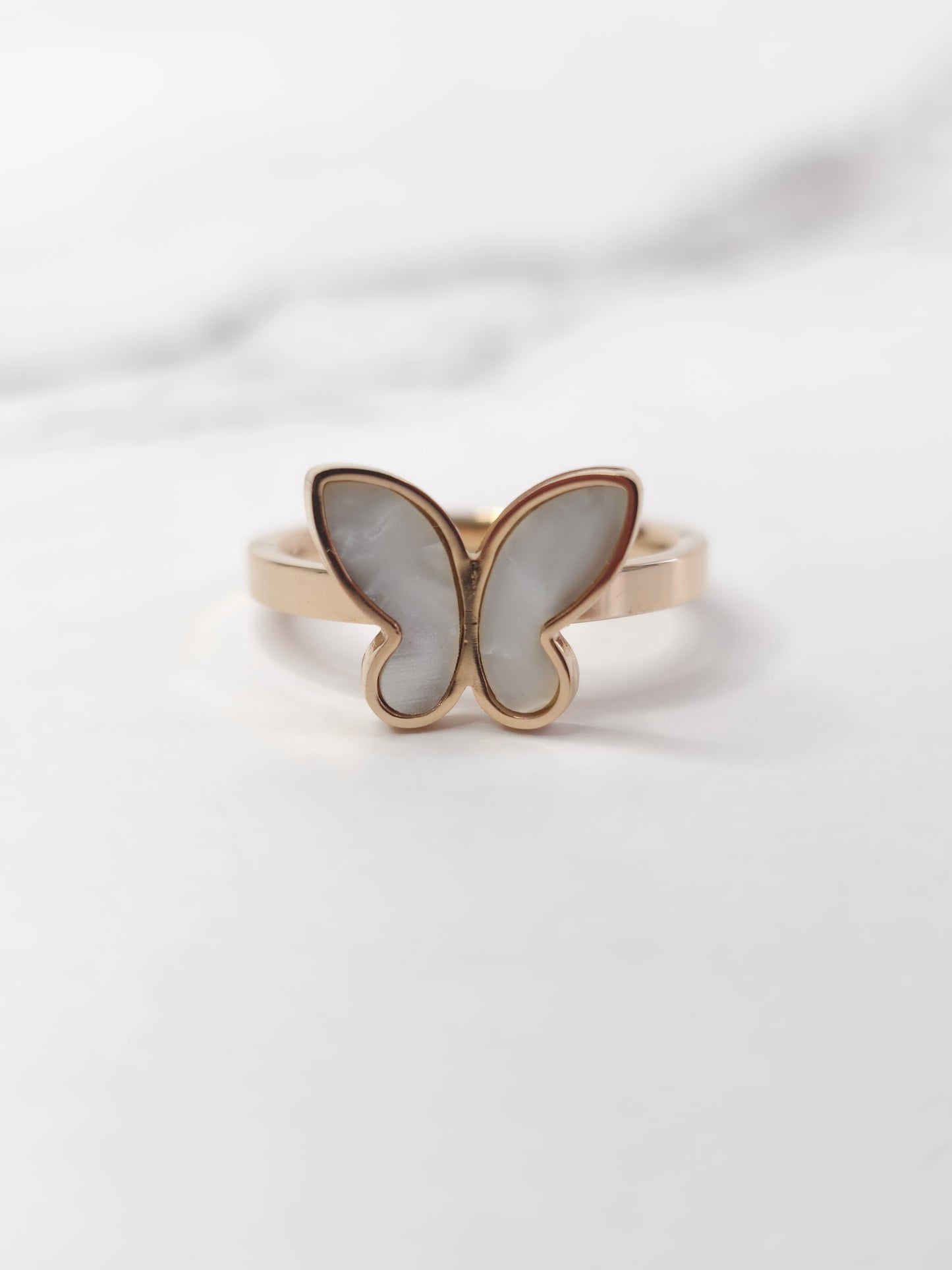 Anillo Mariposa - Perla