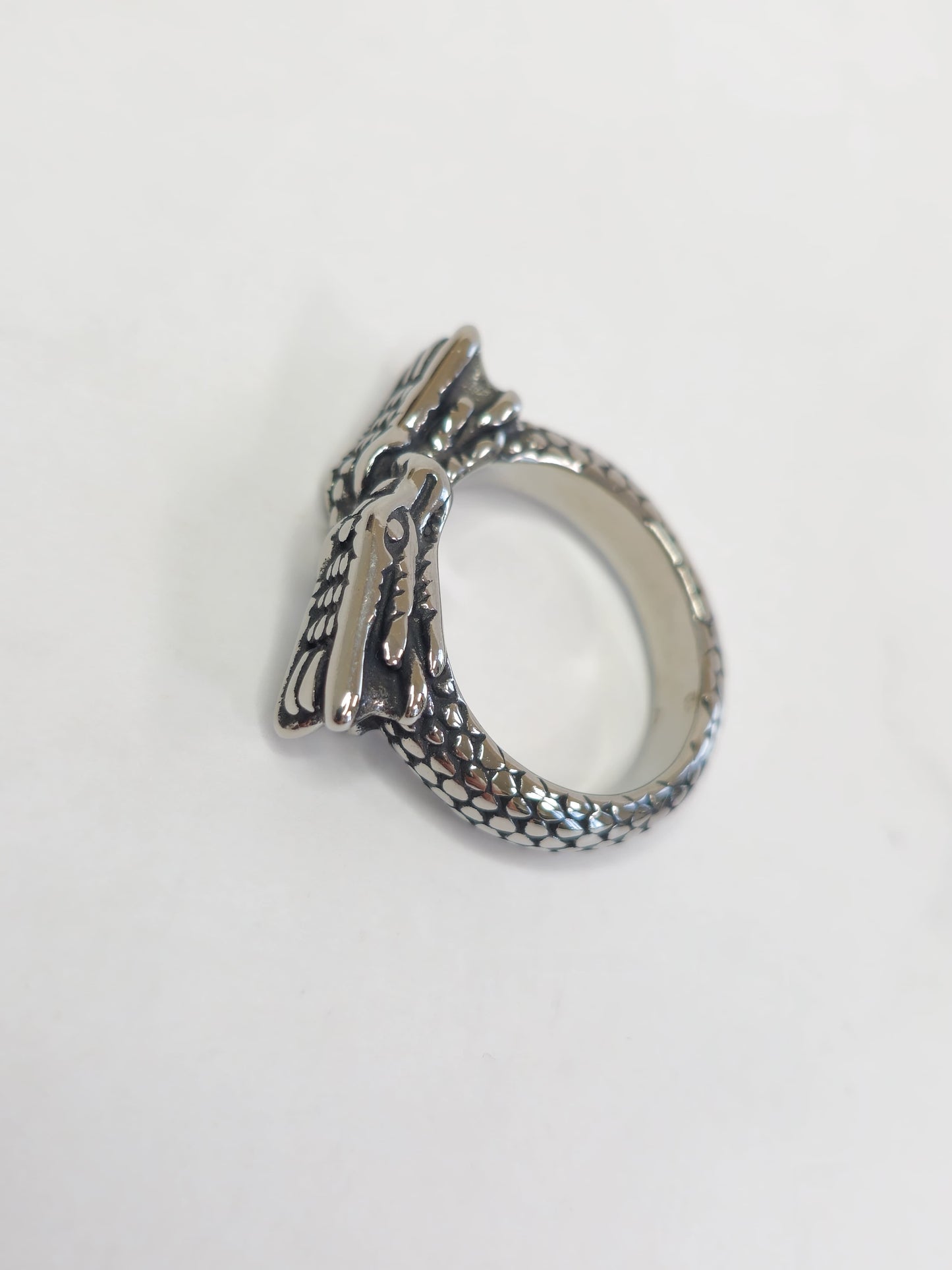 Anillo Dragon Doble