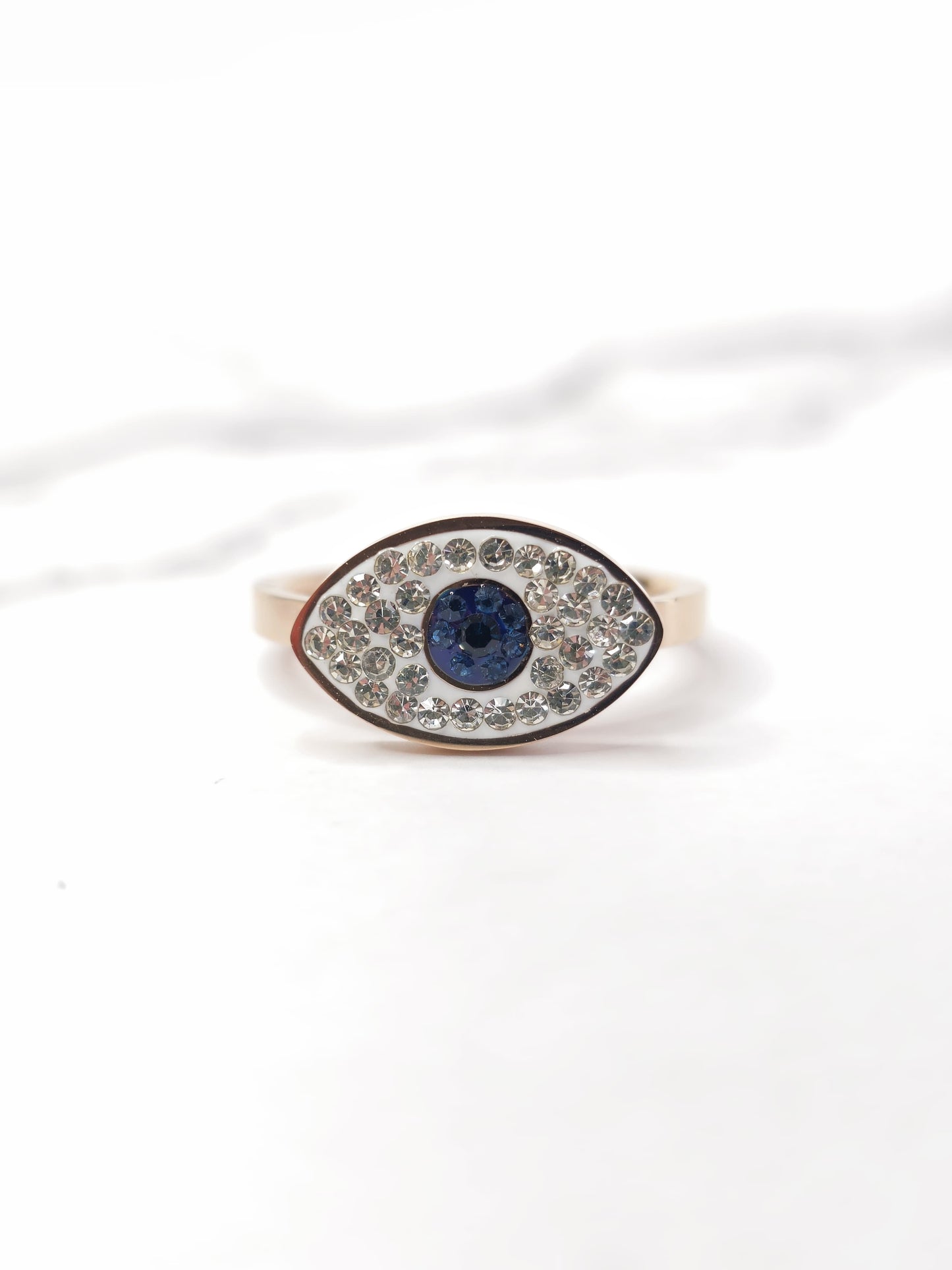 Anillo Ojo - Zirconia