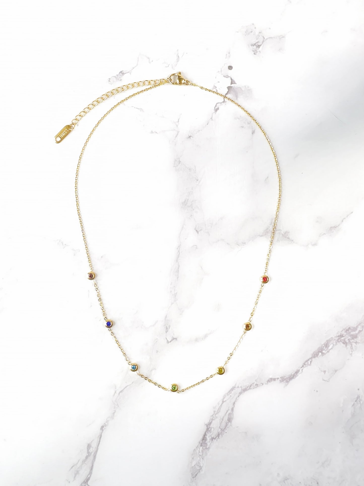 Collar Zirconias - Colores